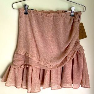 NWT papermoon tiered skirt